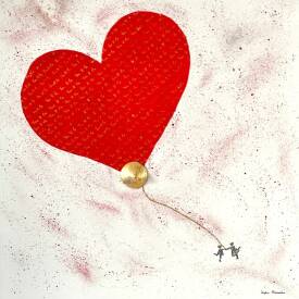 Sophie ALEXANDRE - YOU & ME 60x60cm