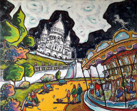 Bruno Pezon dit ALKAPLAN - 1 - Montmartre, le Carrousel