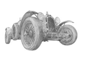 Maestro AMILA - Alfa-Romeo 8C Monza - 1932