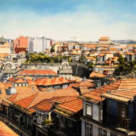 Roger BAILLEUL - Les toits de Porto.JPG