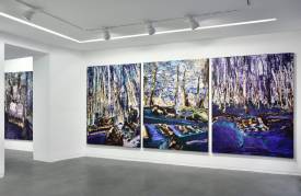 Christine BARBE - vue expo Galerie Eric Mouchet 2018