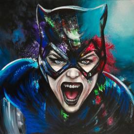 Estelle BARBET - Angry Catwoman