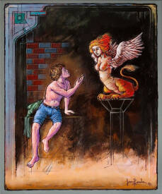 Gérard BEAULIEU - Oedipe et le sphinx