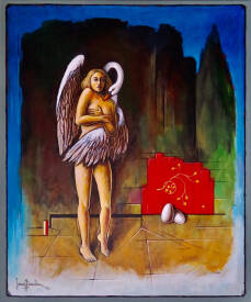 Gérard BEAULIEU - Léda et le cygne