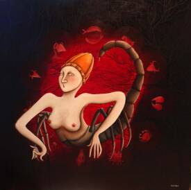  BENOIT-BASSET - 15. Le Scorpion - 80cm x 80cm..jpg