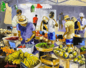 Jean Yves BERNARD - 571 l'étal côté fruits 13.25.jpg