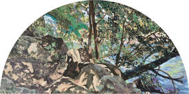 Frédéric BERNARDI - Bords de Seine Huile sur carton marouflee sur bois 47 cm x 93 cm.jpg