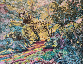 Frédéric BERNARDI - Jardin bords de seine huile sur toile 73 cm x 92 cm.jpg