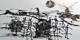 Sylvie BESNARD - fin du monde40x80.jpg