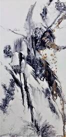 Sylvie BESNARD - pluie d'or 30x60.jpg