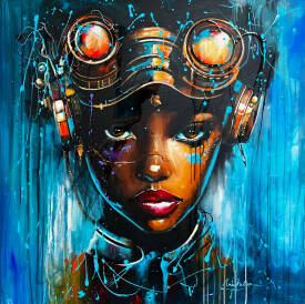 Anne BILLEN - Ouma - 100x100