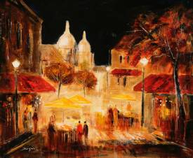 Jean claude BLIGNY - Place du Tertre