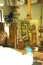 Claudine BONNET - Mum peint machine à coudre atelier.jpg