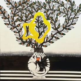 Julie BOTTON - "Bird and flowers". 2026