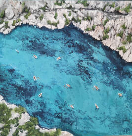 Claudia BOURDET - Petits bateaux dans les Calanques.jpg