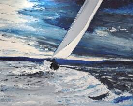 Sophie BOURGON - LES VOILES DE SAINT TROPEZ