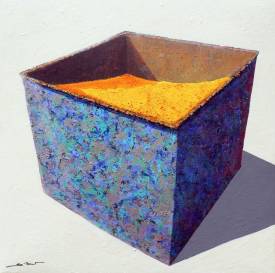 Stéphane BRAUD - Box pigment jaune orange 75x75cm.jpg