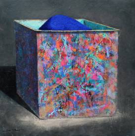 Stéphane BRAUD - box pigments bleu Majorelle 75x75cm.jpg