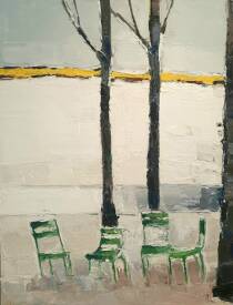 Tino BROCHU - Chaises du jardin