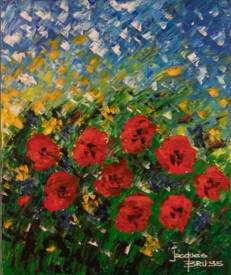 Jacques BRU - Coquelicots 1