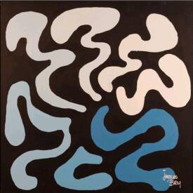Jacques BRU - Pensée Bleu