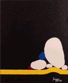 Jacques BRU - Les six galets