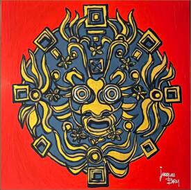 Jacques BRU - Masque Chinois