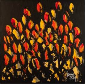 Jacques BRU - La flamme