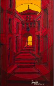 Jacques BRU - La porte rouge