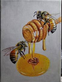 Evelyne CADRE - le miel et les abeilles