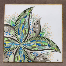 laurence CANICAVE - Turquoise (sable)