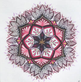 laurence CANICAVE - Fleur de vie (sable)