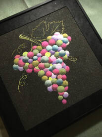 laurence CANICAVE - grappe raisin (sable)