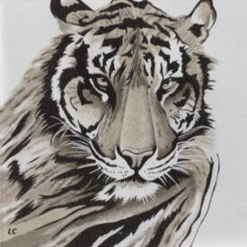 laurence CANICAVE - Le tigre (collection privée)