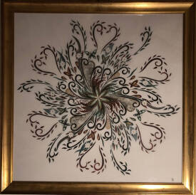 laurence CANICAVE - Mandala (sable)