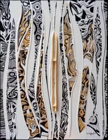 Alain CARPENTIER - Le Jardin N°2 (Bambou)