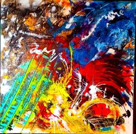 François Carrière de Glencoe - 2024 - CHAOS - 100X100