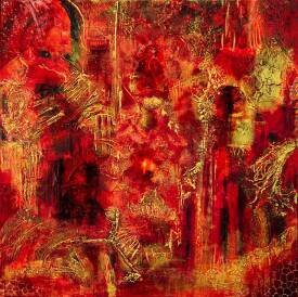 François Carrière de Glencoe - 2024 - RED RIGHT HAND - 100 X 100