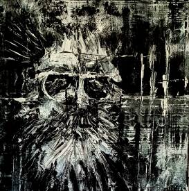 François CARRIERE - 12- Autoportrait 2023 - 50 X 50.jpg