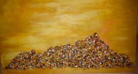 Franck CÉLAIRE - Village Cevenol Jaune