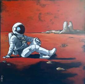 Pascale Fey - CFey - Blue lagoon