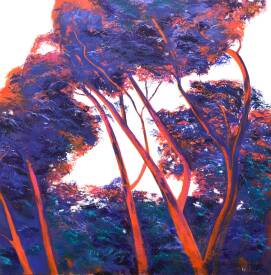 Humbertine CHALMIN - Cimes -100x100cm..jpeg