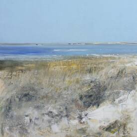 Humbertine CHALMIN - Les herbes sur la dune .  100X100JPG  copie.JPG