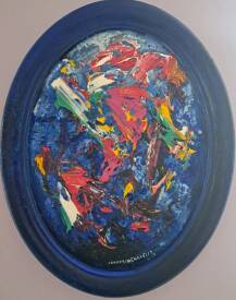 Jean Marc CHAPELET - ABSTRACTION LYRIFIQUE N)131 OVALE