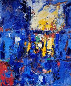 Jean Marc CHAPELET - Abstraction Lyrifique n°138 : passage intérieur