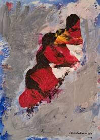 Jean Marc CHAPELET - Abstraction Lyrifique n°149 "Chrysalide"