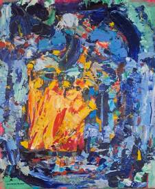 Jean Marc CHAPELET - ABSTRACTION LYRIFIQUE N°140 Cacophonie humaine