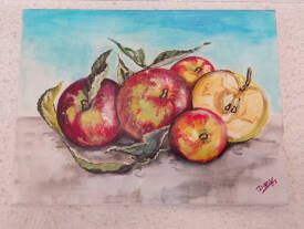 Danièle CHAVANAC - pommes