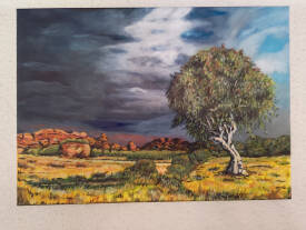 Danièle CHAVANAC - ciel d'orage