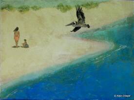 Alain CHAYER - 196 HAPPY PRICKLY BEACH.jpg